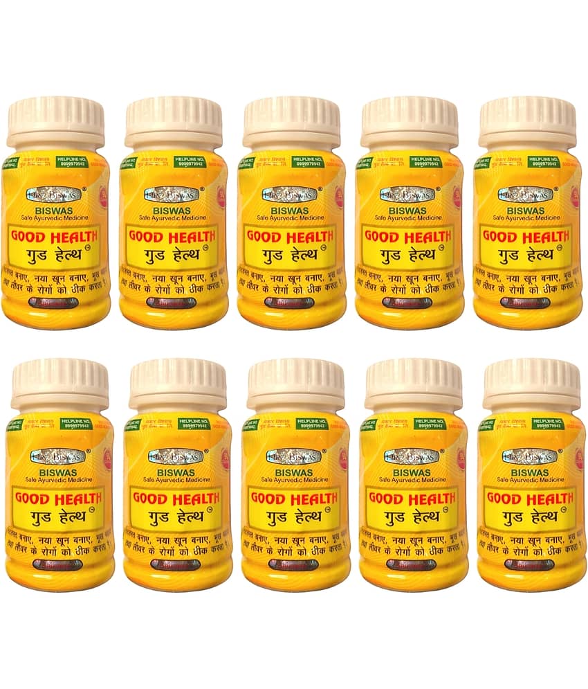 Dr. Biswas Good Health Ayurvedic Capsule Pack of 10