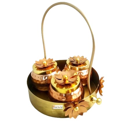 Dry Fruit Container Decorative Serving Bowls Set with Tray Dry Fruit Container Decorative Serving Bowls Set with Tray