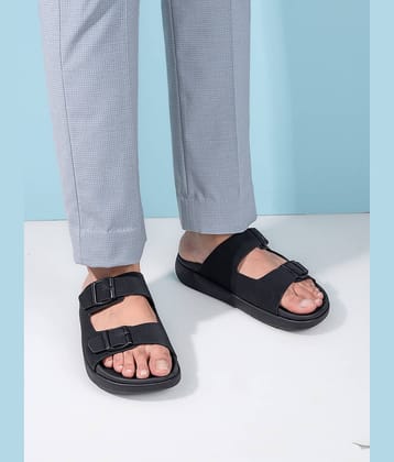 Fentacia Black Men's Daily Slipper