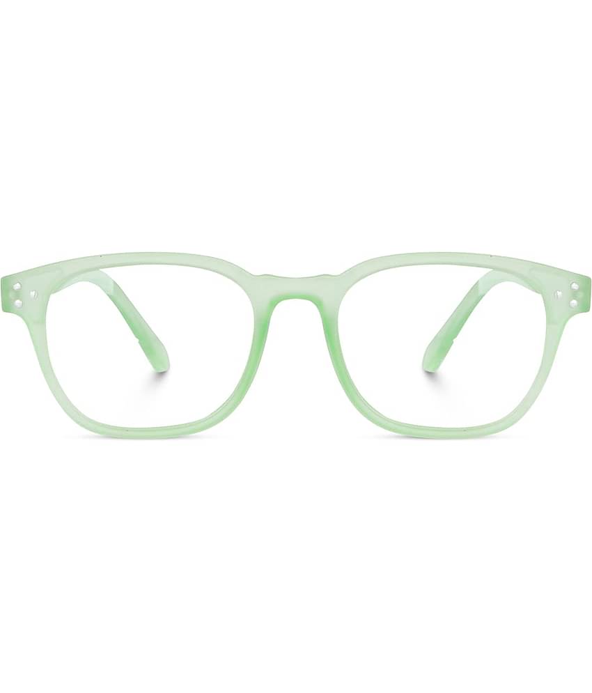 Creature Green Square Eyeglass Frame ( Pack of 1 )