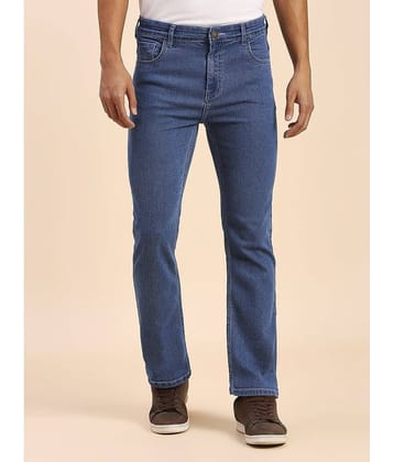 HJ HASASI Relaxed Faded Men's Jeans - Indigo Blue ( Pack of 1 )