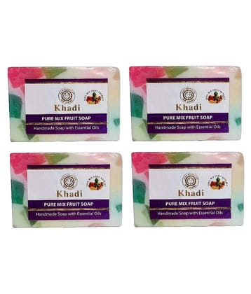 Khadi Herbal Mix fruit Soap 125 gm - Pack of 4