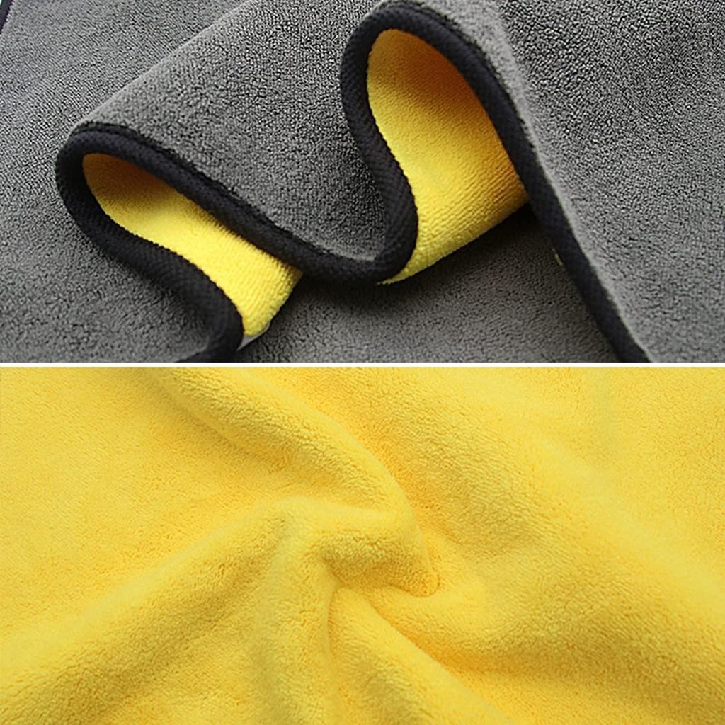 Premium Microfiber Car Detailing Towel - Dual-Sided & Super Absorbent