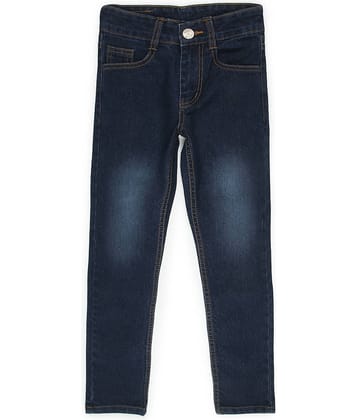 Urbano Juniors Pack of 1 Boys Cotton Blend Jeans ( Blue )