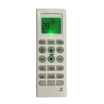 Remote No. 36C (with Backlight), Compatible for Lloyd AC Remote Control (Exactly Same Remote will Only Work)