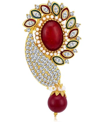 Sukkhi - Gold Brooches & Saree Pins ( Pack of 1 )