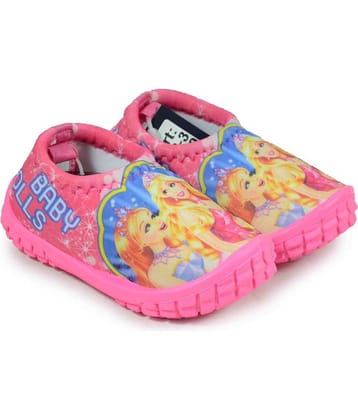 BUNNIES Pink Baby Girls Soft Light Weight Indian Casual Shoe (5 Years To 13 Years )