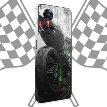 WrapCart Two Wheels Phone Skin with 3D Emboss Bike Design