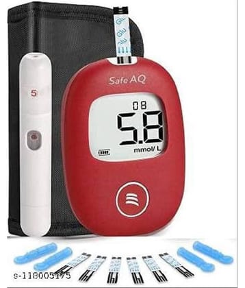Safe AQ Smart BLOOD GLUCOSE MONITORING SYSTEM - Glucometer