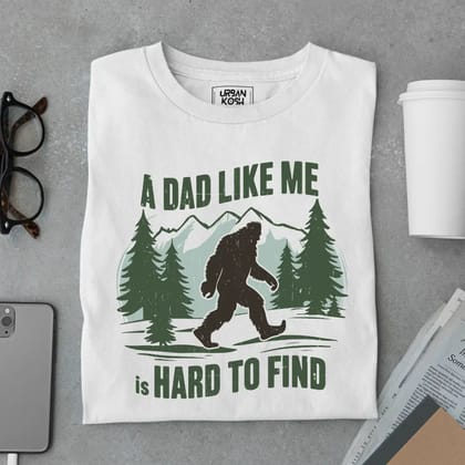 A Dad Like Me is Hard to Find - Funny Father’s Day Special T-Shirt-White / S