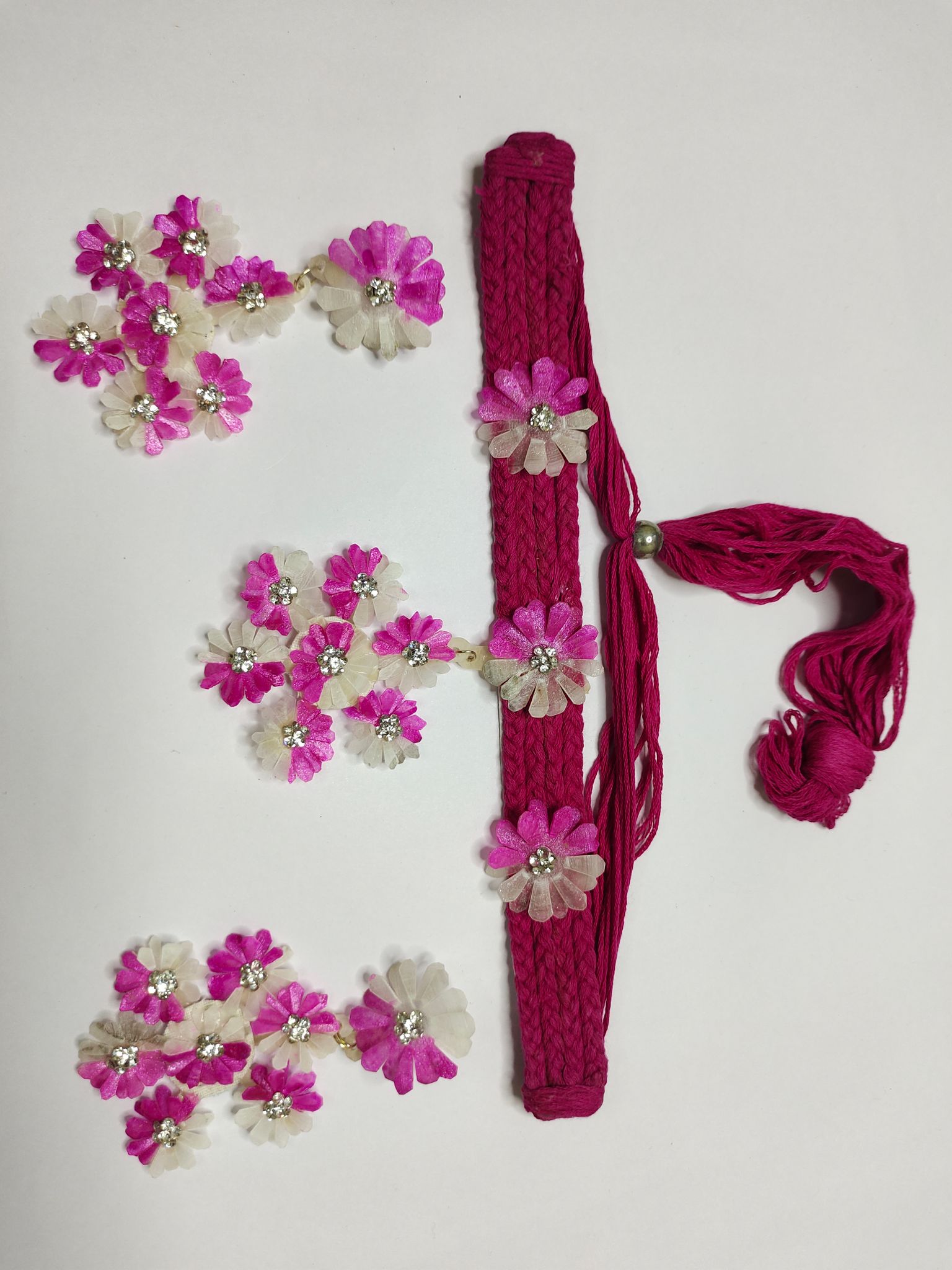 Check style necklace set  