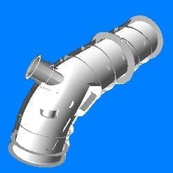 Air Cleaner Hose Pipe - Maestro - 17253KWP900S