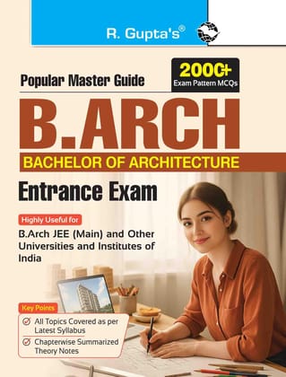 B.Arch (Bachelor of Architecture) Entrance Exam Guide [Paperback] [Dec 02, 2025] Surendra Kavimandan