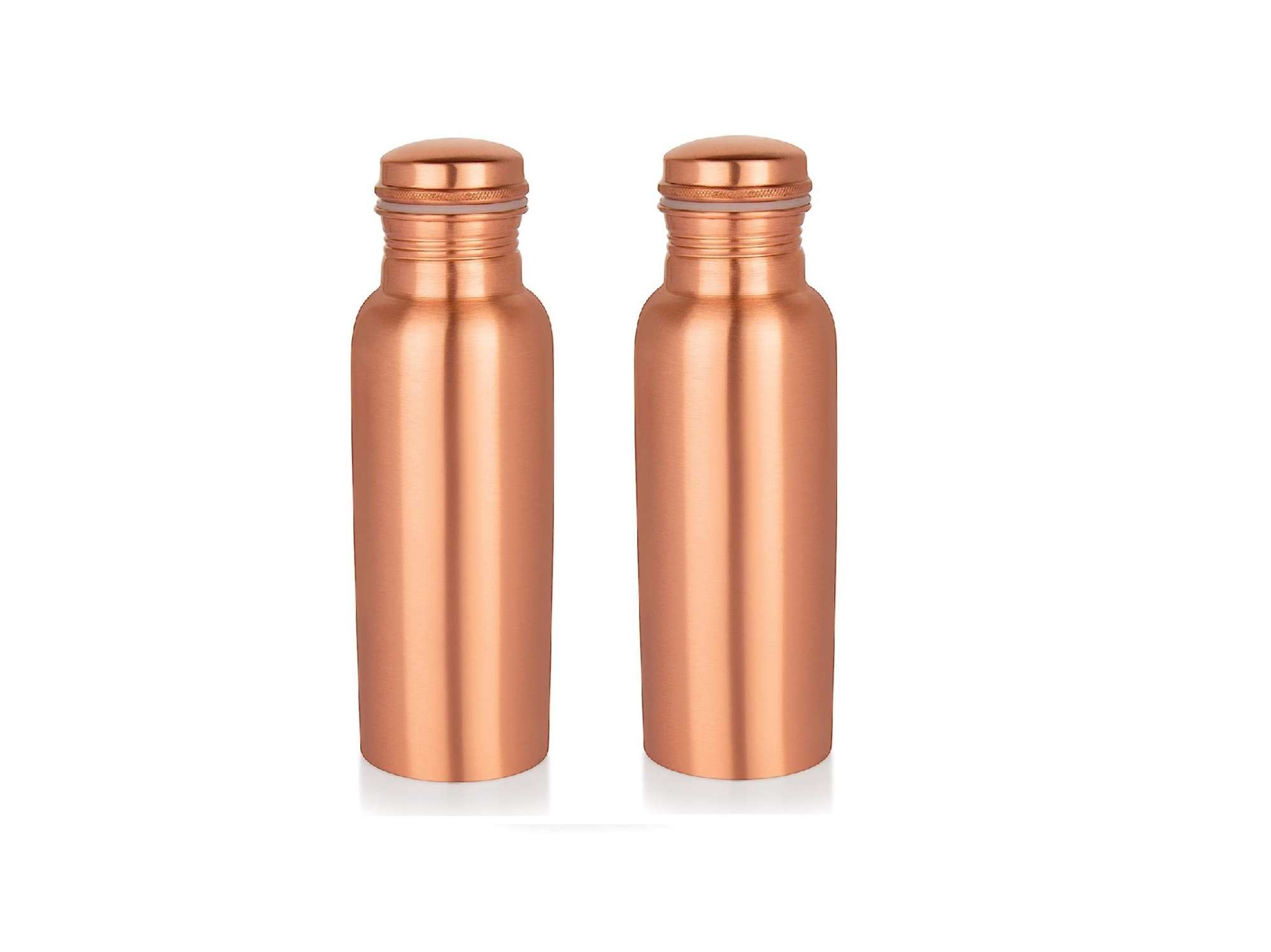Imago Plain Copper Bottle 750ml (Pack of 2)