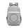 United Colors Of Benetton Noble Polyester 23L 4 Compartment Laptop Backpack For Unisex - Grey