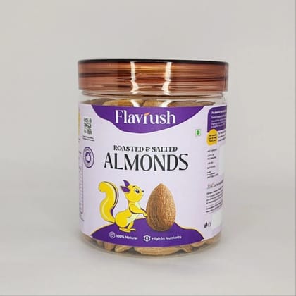 Flavrush Roasted Almonds - 250g Jar