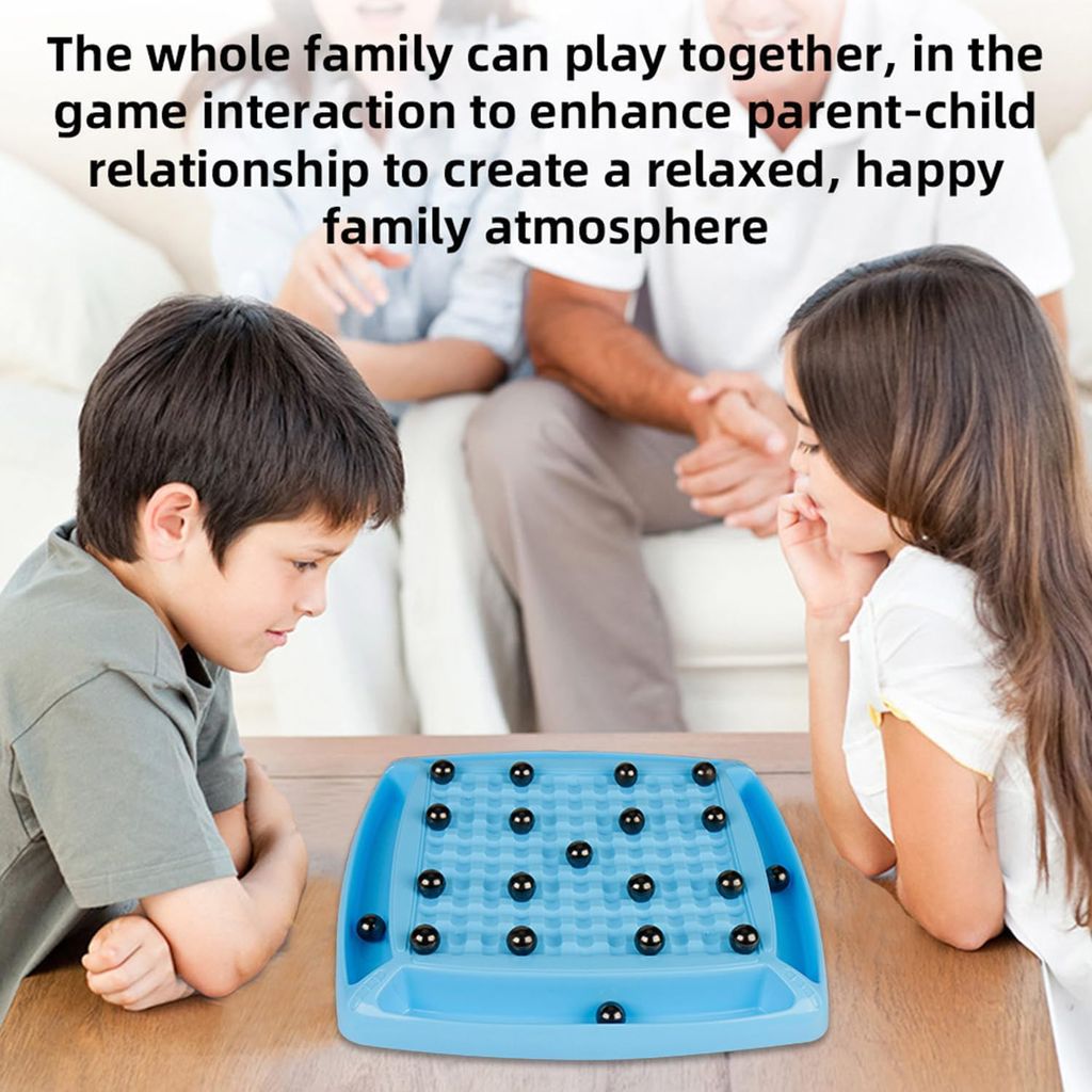 Magnetic Chess Game Set with Punishment Wheel,Develop your child's logical thinking by strategizing and adjusting layouts against opponents.
