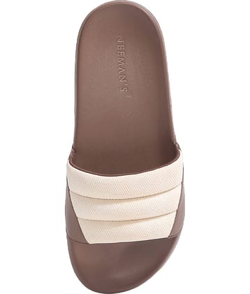 Neemans Brown Men's Slide Flip Flop