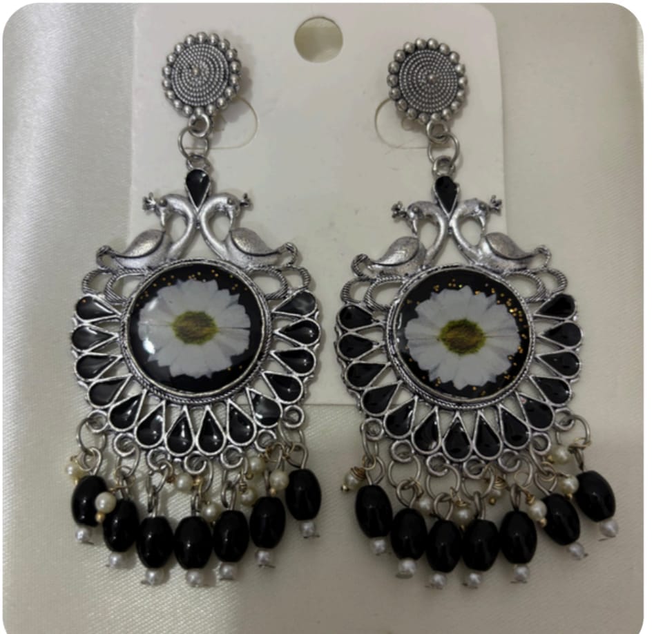 Oxidised earrings DESIGN 3