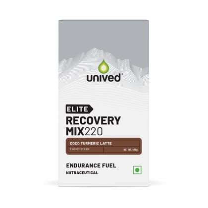 Unived Elite Recovery Mix 220 Coco Turmeric Latte