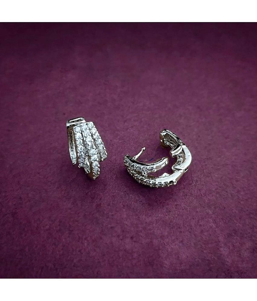 gilher White Bali Earrings ( Pack of 1 )