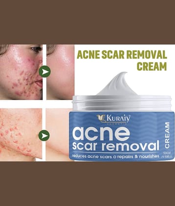 KURAIY Acne Face Cream Herbal Pimple Scar Removal Shrink Pore Oil Control Facial Cream