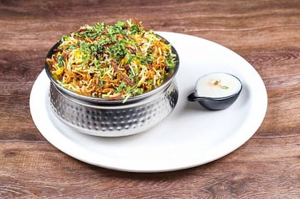Paneer Tikka Dum Biryani