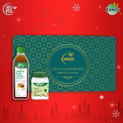 Calorie Conscious Gift Box (Lean and Slim juice + Stevia Powder)