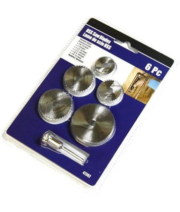 TechDelivers 6 Piece HSS SAW Blades