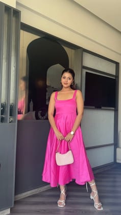 Pink Charm Dress-XS