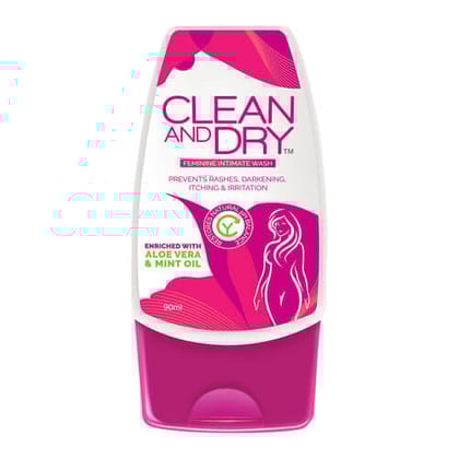 Clean and Dry Aloe Vera & Mint Oil  90 ml