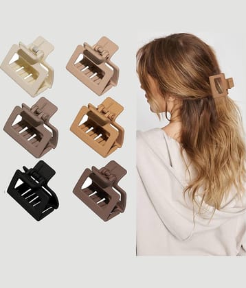 Rhosyn Multi Women's Hair Clip ( Pack of 6 )