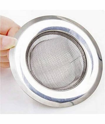 Stainless Steel Sink Drainer (Jali), (Pack of 1)