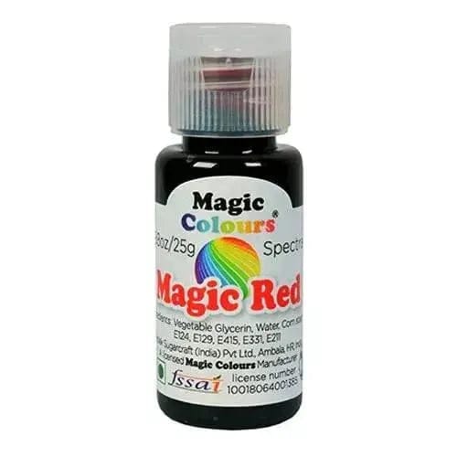 Magic Colours Spectral Mini Edible Gel Colours Magic Red