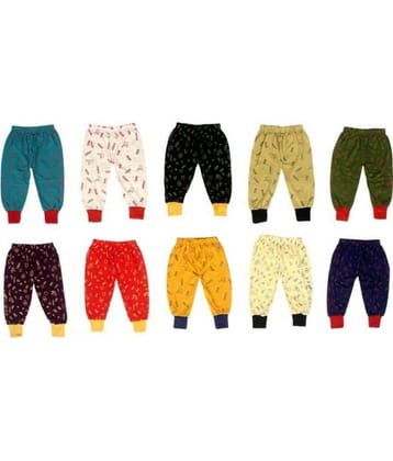 DIAMOND EXPORTER Pack of 10 Boys Cotton Trackpant ( Multi Color )