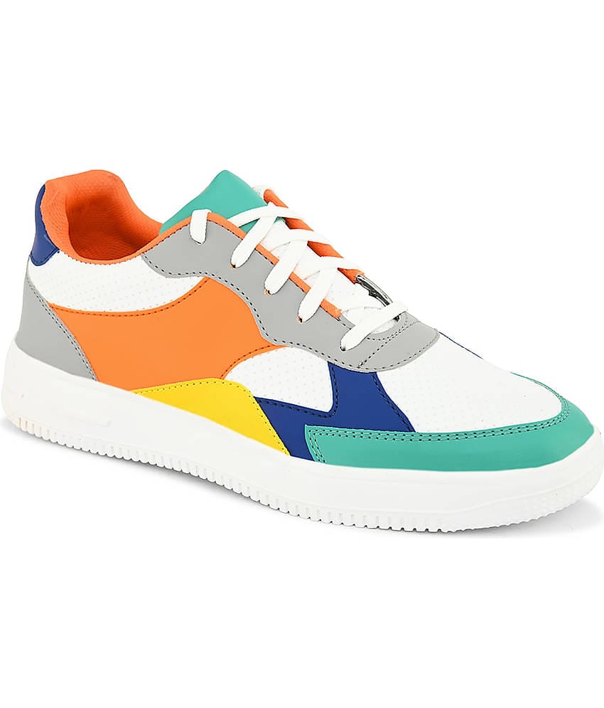 John Karsun White Men's Sneakers