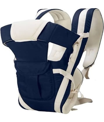 Baby 5 In 1 Carrier Bag With Different Positions Baby Carrier (Navy, Front Carry Facing Out With Belt)
