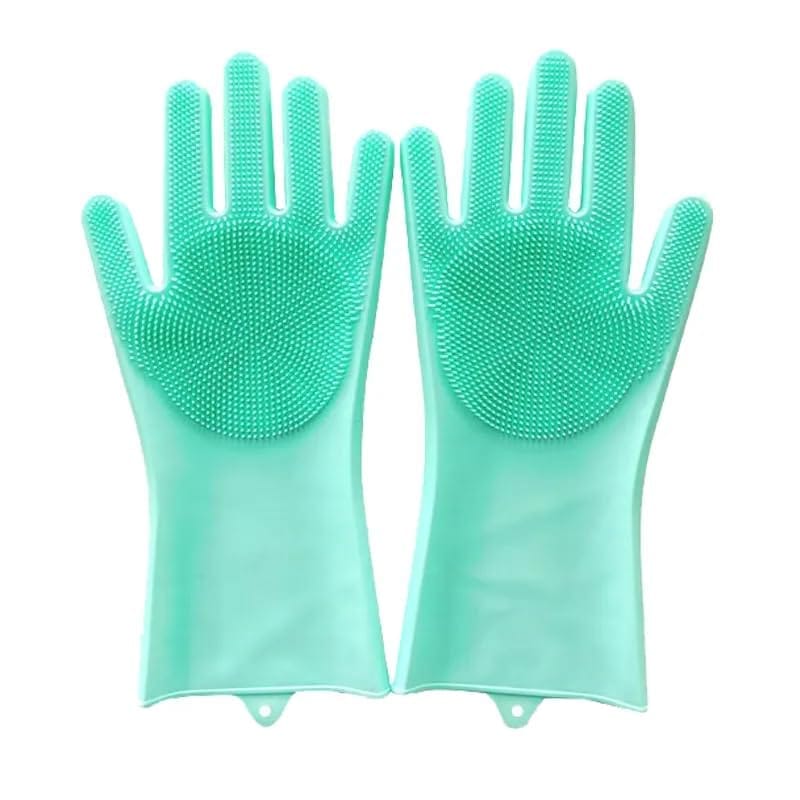 NATURALLY YOURS SILICONE SILICONE GLOVE 340 X 140 X 10 MM green