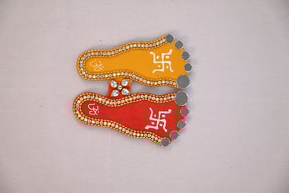 Laxmi Feet With Resin Coating
