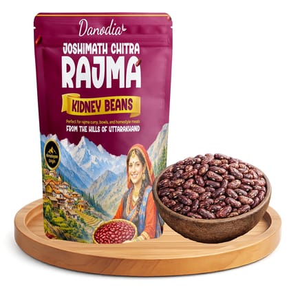 Danodia Foods Joshimath Chitra Rajma, 900 gm