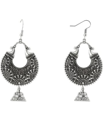 Silver Shine Charming Silver Fish Hook Earrings for Women