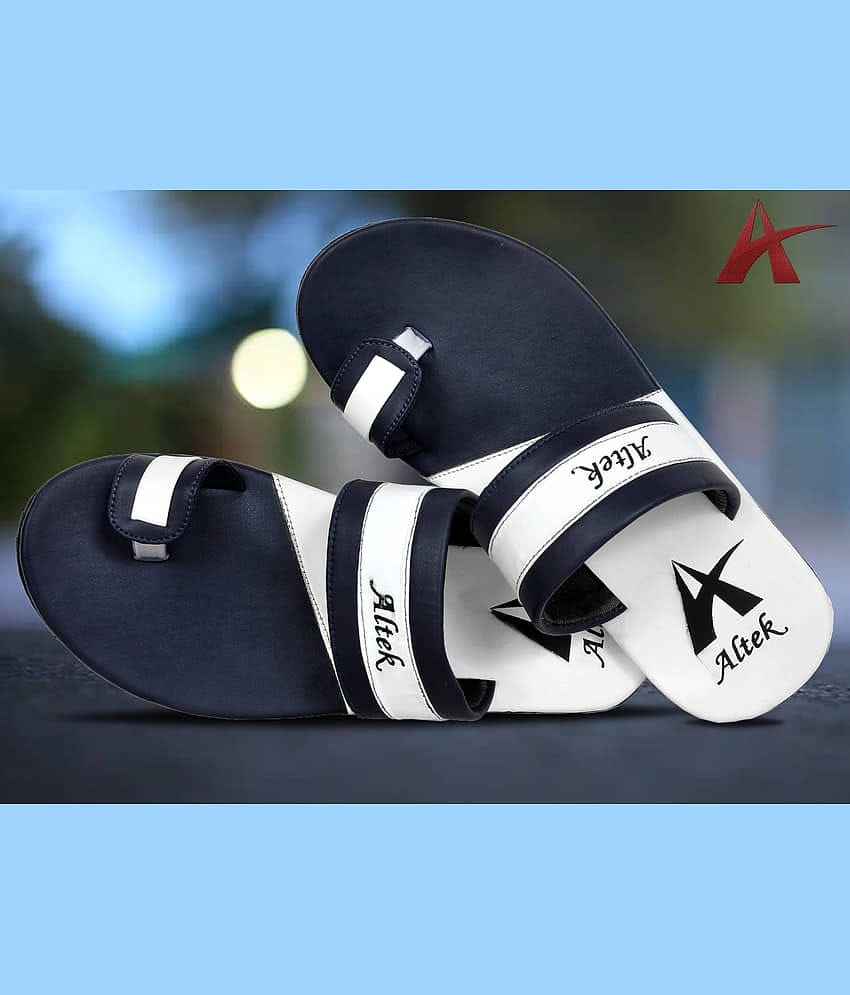 Altek - Green Men's Leather Slipper