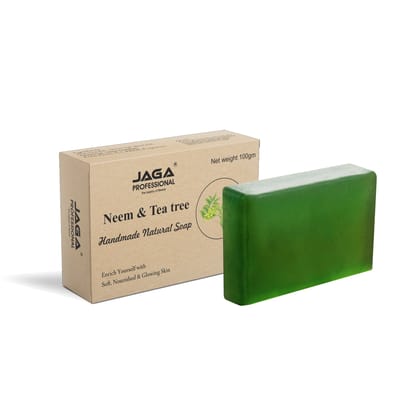Neem & Tea Tree Handmade Natural Soap (Pack of 4)