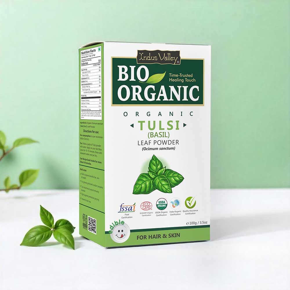 Bio Organic Tulsi Leaf Powder - 100gm