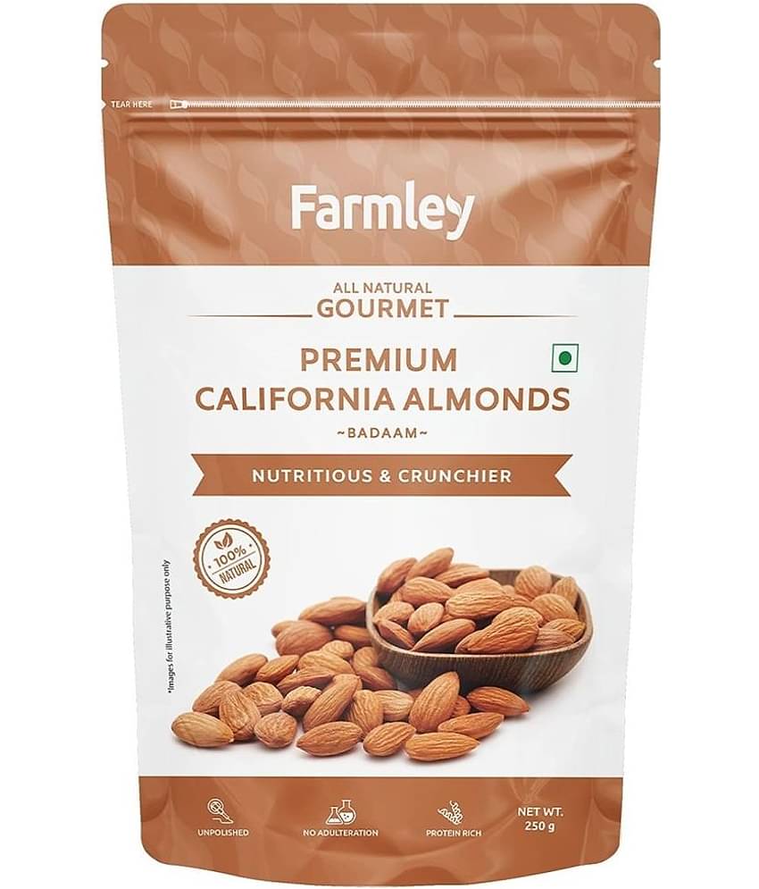 Farmley Premium California Almonds 250g