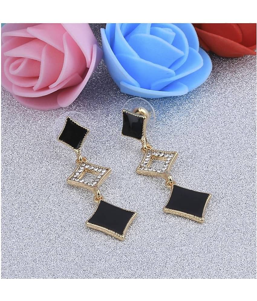 SILVER SHINE Elegant Gold Plated Party Wear Fancy  Dangle Earring For Women Girl