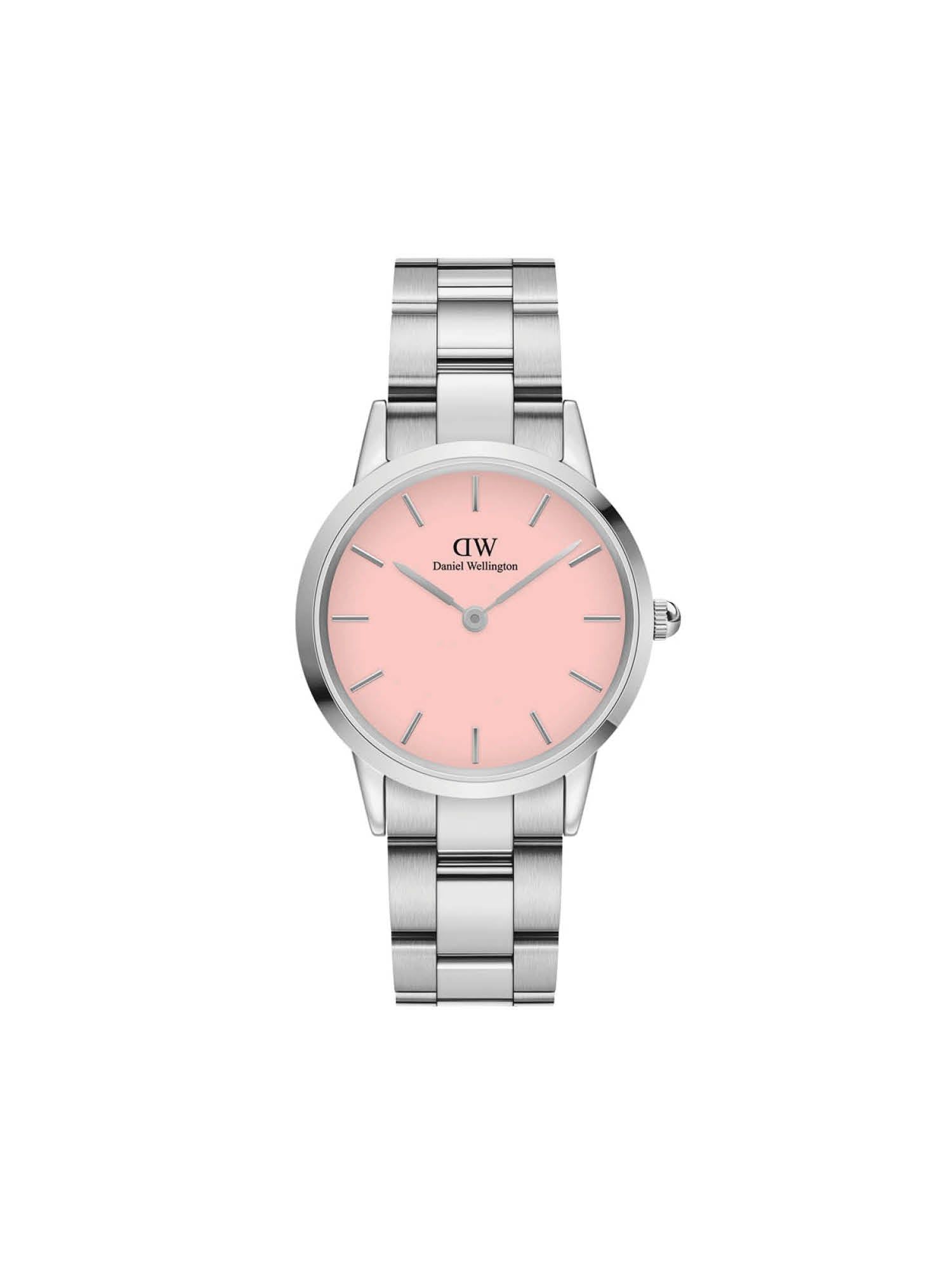 Daniel Wellington Pink Dial Women Analogue Watch - DW00100535-Pink
