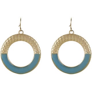 Round Ring Baali Earrings for Girls Daily Use Brass Material Earrings for Women's Fashion Jewellery for Party