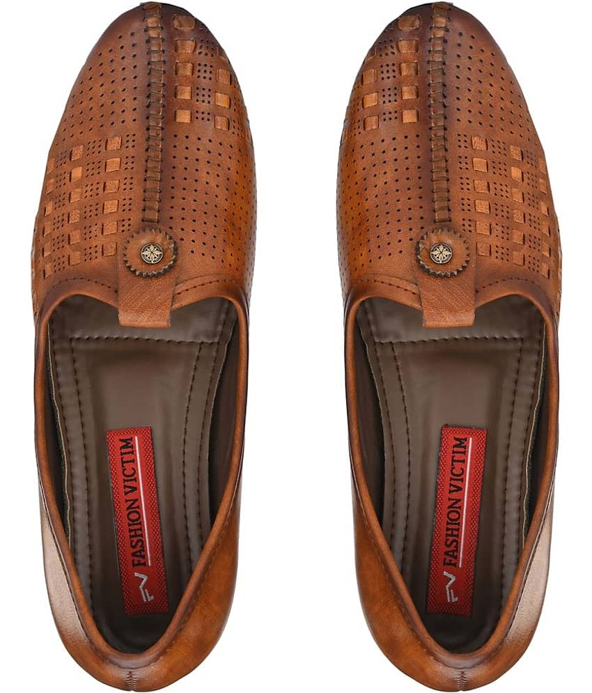Fashion Victim - Tan Men's Jutti