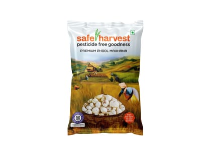 Safe Harvest Pesticide Free Premium Phool Makhana 95g